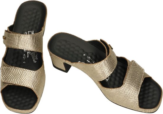 Vital -Dames - goud - slippers & muiltjes - maat 35 | bol.com
