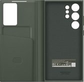 Samsung Smart View Wallet Cover geschikt voor Samsung Galaxy S23 Ultra - Khaki