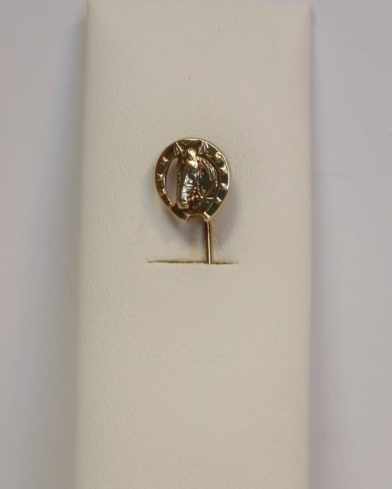 Papier-gesneden paard dier China Zodiac zilveren bloem broche haak pin borstspeld, Medium, Metaal, Zilver
