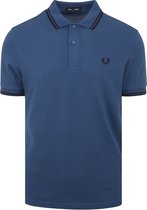 Fred Perry - Polo M3600 Navy Blauw - Slim-fit - Heren Poloshirt Maat S