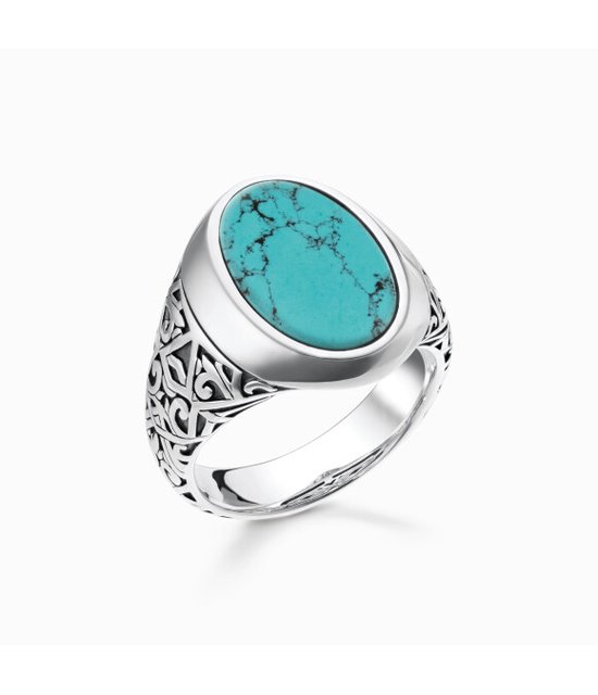 Anello Uomo Thomas Sabo Rebel At Heart, Argento 925, Design Sicuro Di Sé, TR2242-878-17-60 (20) - 6
