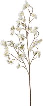 Fleur/branche artificielle Louis Maes Blossom - blanc - 90 cm - fleur de pommier