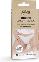 NATURAL Bikini wax strips