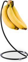 Porte-banane Relaxdays noir - porte-banane métal - porte-banane - crochet banane