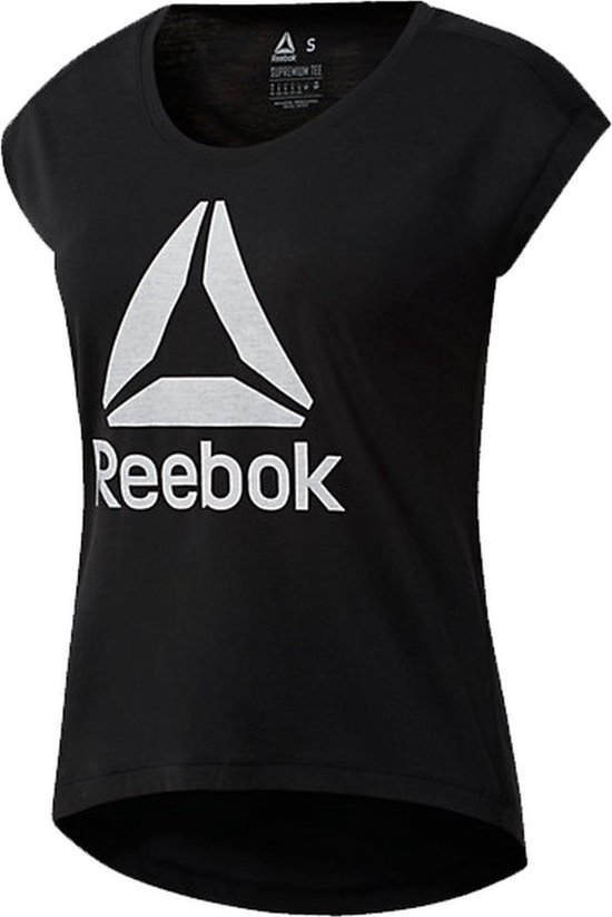Reebok Wor Supremium 2.0 Tee Bl T-shirt Vrouw Zwarte Xs