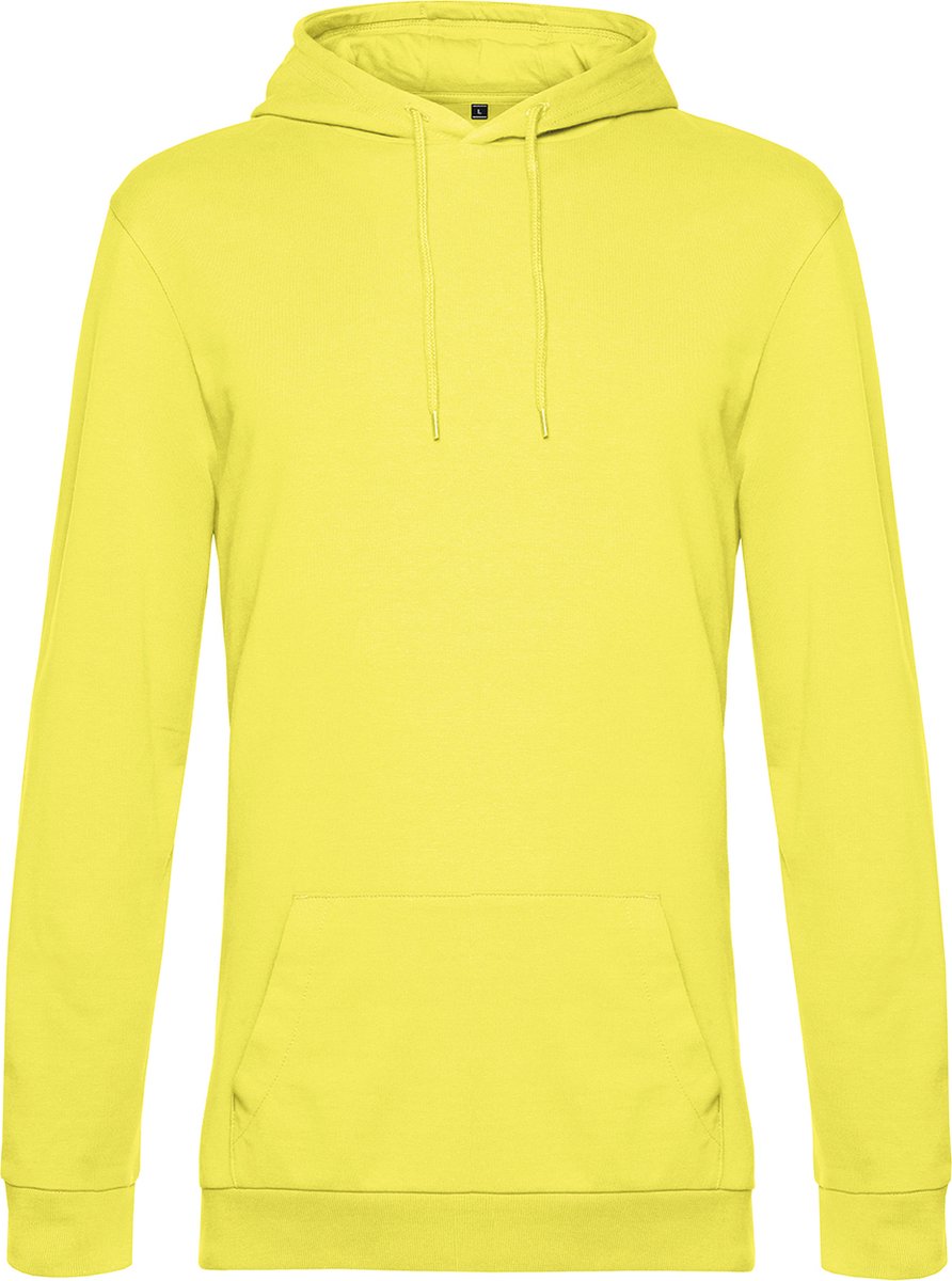 Hoodie French Terry B&C Collectie Solar Geel