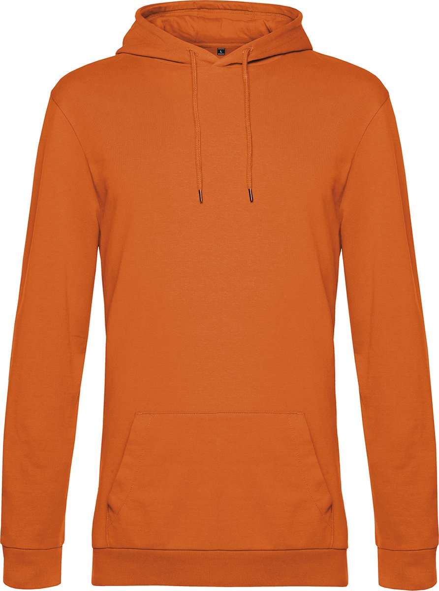 Hoodie French Terry B&C Collectie Oranje