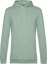 Hoodie French Terry B&C Collectie maat S Sage