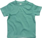BabyBugz - Baby T-Shirt - Sagegroen - 100% Biologisch Katoen - 62-68