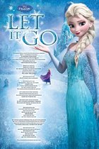 Frozen poster - Disney - Elsa - tekenfilm - Quote - 61 x 91.5 cm