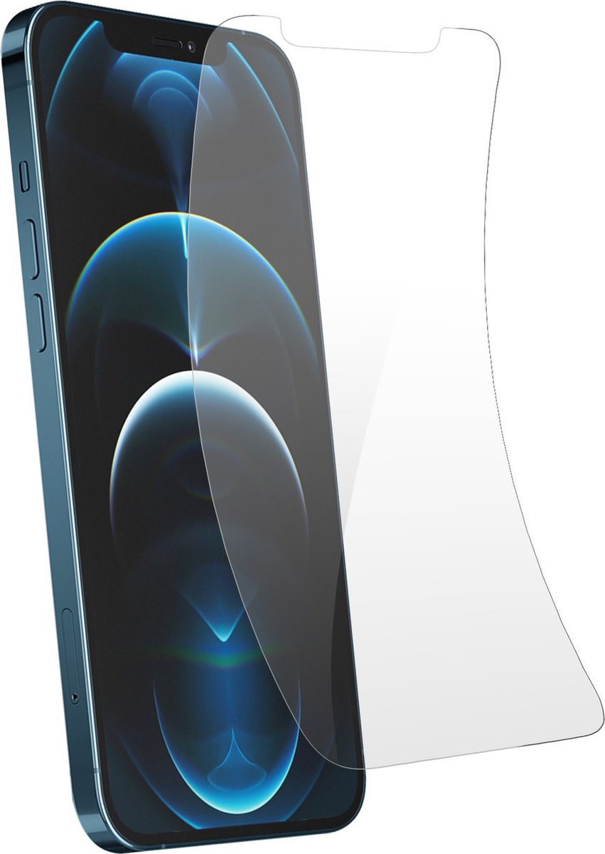 Film Geschikt voor Apple iPhone 12/12 Pro Flexibele Anti-kras Bescherming Transparant