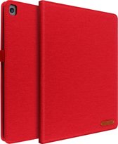 Coque iPad 2021/2020/2019 10.2 Stockage Cartes Fonction Slim Support Rouge