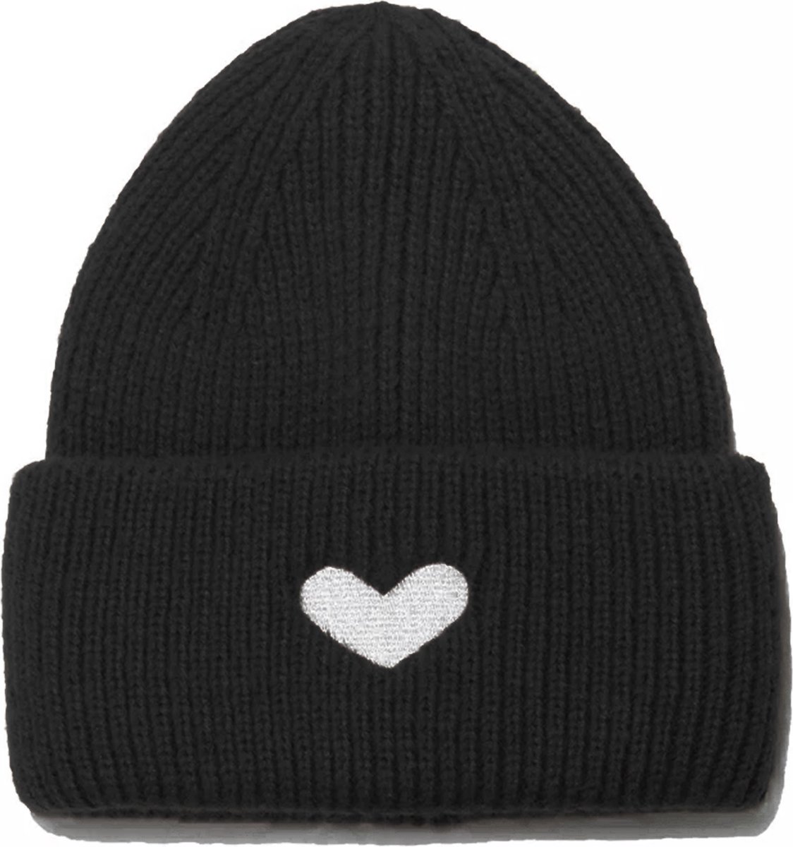 Werownsgso Gebreide muts voor heren en dames, dunne wintermuts, klassieker, voor koude dagen, outdoor, 2 x zwart., One size