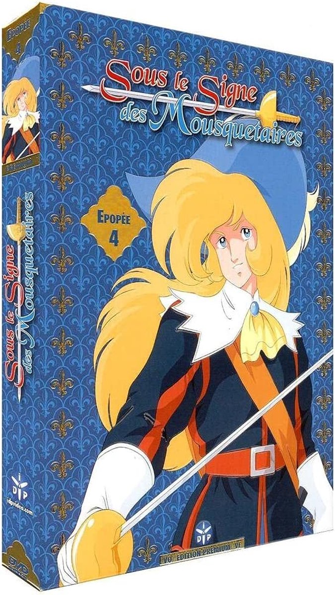Sous le signe des mousquetaires épopée 4 - coffret 3 DVDs ( version française et japonaise )