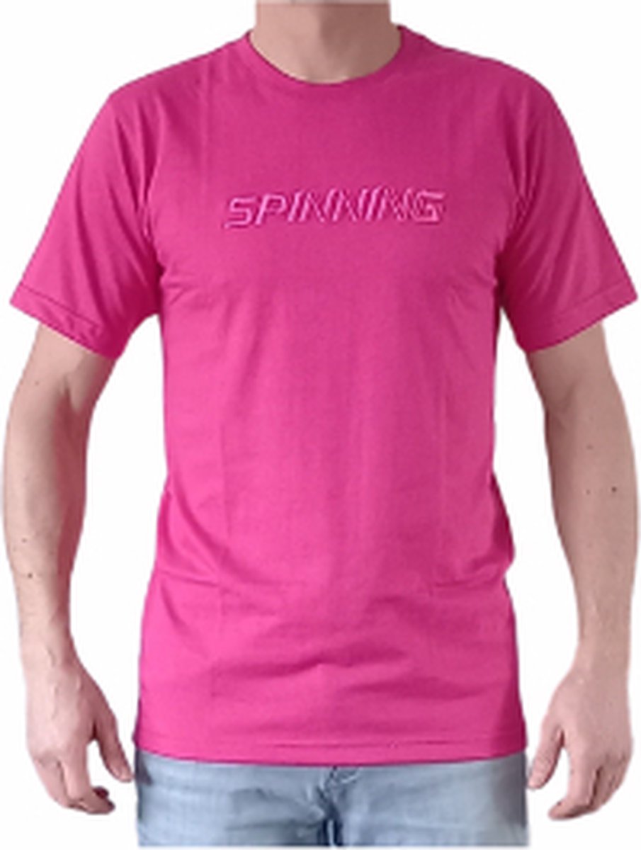 Spinning® - Shirt - Roze - Unisex - Medium