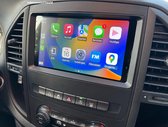 Audiovolt Mercedes 9-inch Draadloos Carplay Android auto navigatie 5.8 GHZ | BT 5.0 | 4x 80 watt | met stuurwielbediening