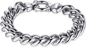 Gisser Jewels - Armband - Gerhodineerd Sterling Zilver - lengte 18 cm