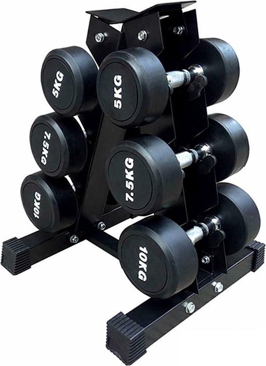 Marbo Sport MS-S105 Kniebuigstandaard, halterhouder, squatrek, veiligheidshouder, halterstandaard