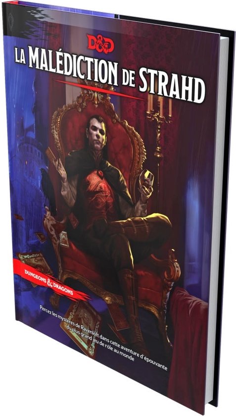 Dungeons & Dragons 5e : La Malédiction De Strahd – Livre Français Neuf