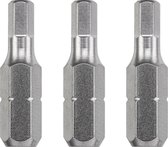 KWB 3 Bits hexagone 25mm 2.5mm