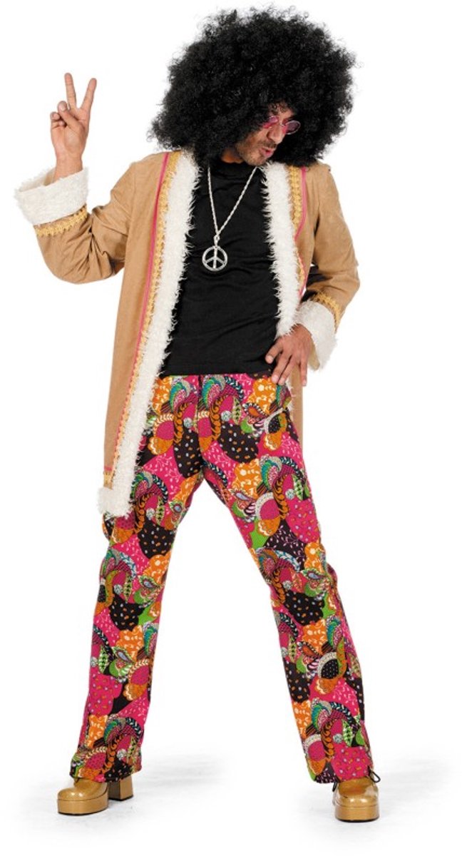 Hippie kostuum heren | Maat S