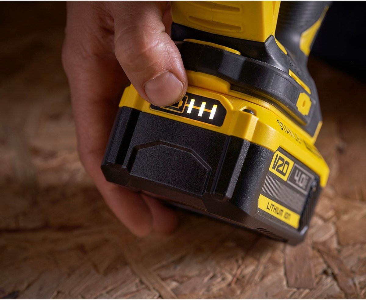 Stanley FMC650B-XJ Decoupeerzaag 18V | Draadloos, Geel/Zwart | 3 Pendelstanden, 45° Schuine Snede