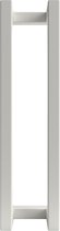 TLF Interieurs | Handdoekrek Houston | Wandrek | Handdoekenhouder | Wit | Gepoedercoat staal | 17x14x67 cm