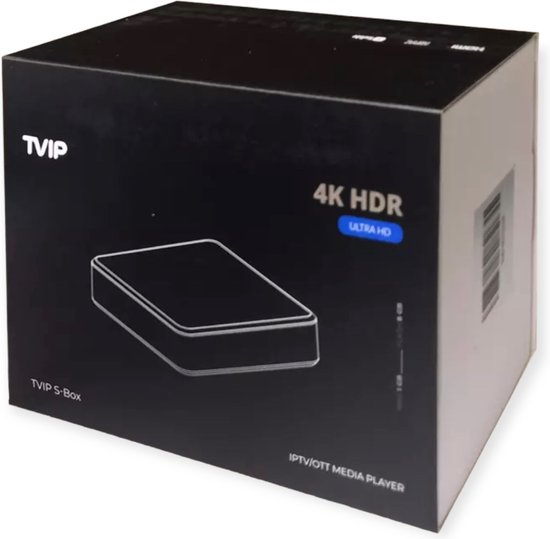 TVIP V.605 4K UHD Set-Top Box 2023 (Limited Edition) | Amlogic S905W2 quad  core... | bol.com