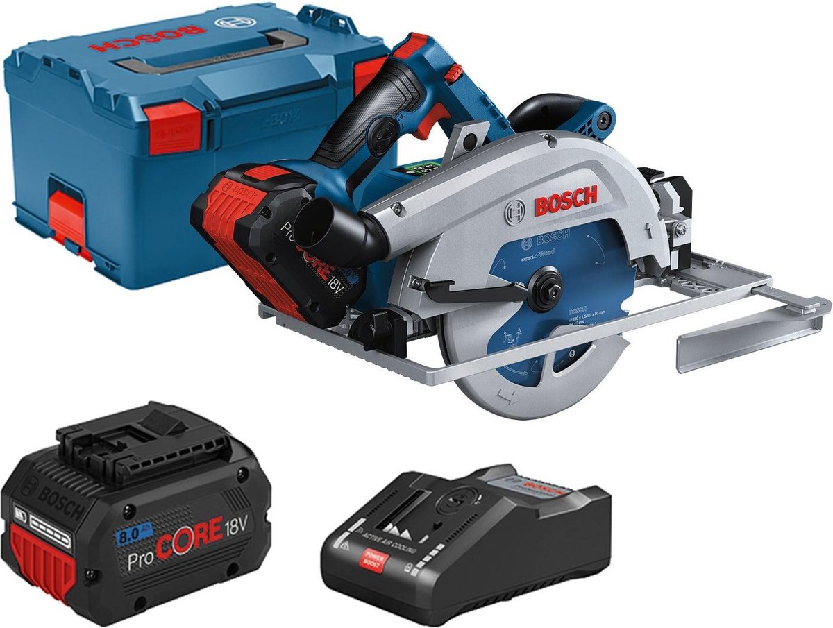 Bosch GKS18V-68-2 Accu Cirkelzaag in L-Boxx - 06016D0001 Bosch GKS18V-68-2 Accu Cirkelzaag in L-Boxx - 06016D0001