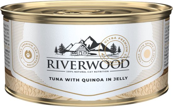 24x Riverwood Tonijn in Gelei 85 gr