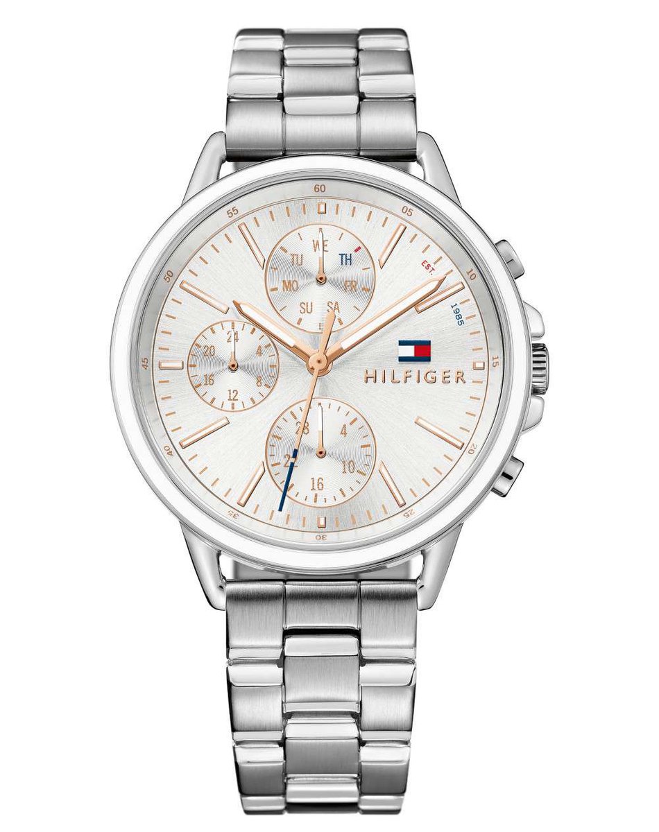 Tommy Hilfiger TH1781787 Horloge - Staal - Zilverkleurig - Ø 40 mm