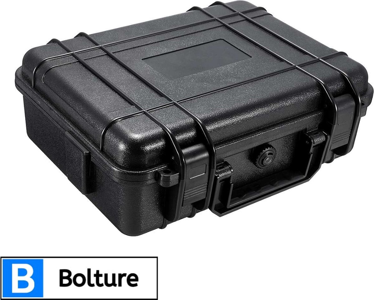Bolture Materiaalkoffer - Gereedschapskoffer - 21.5 × 16.5 × 95cm - Zwart