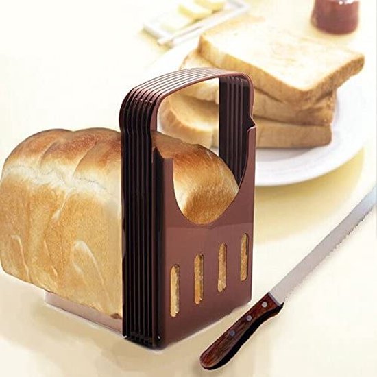 langs zegen Vrijlating Bluelover Broodsnijder, voor het snijden van sneetjes brood en toast,  snijmachine,... | bol.com