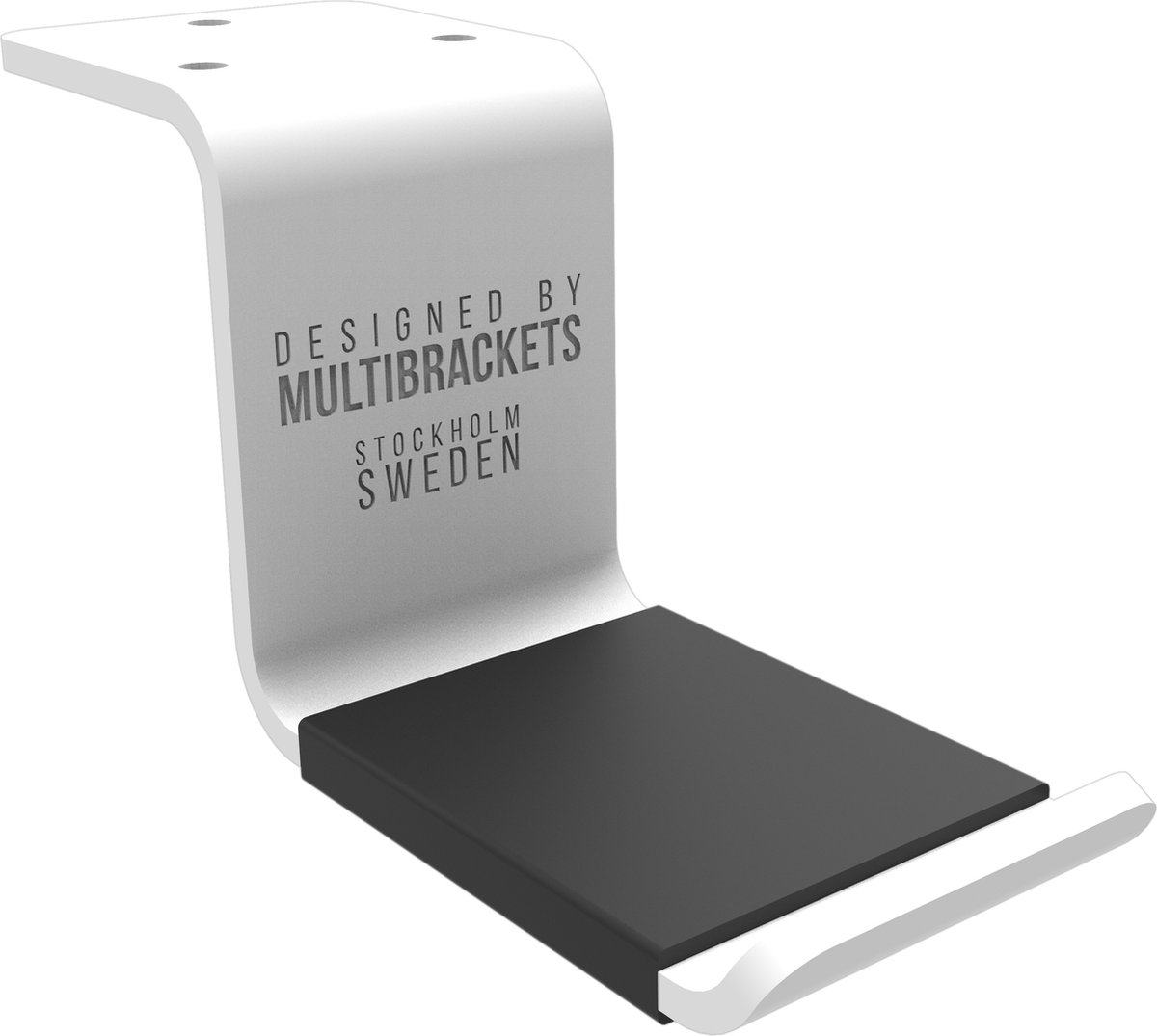 Multibrackets - Bureauhouder voor hoofdtelefoon - Koptelefoon ophangbeugel - wit