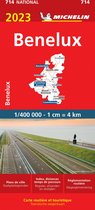 Nationale kaarten Michelin - Michelin Wegenkaart 714 Benelux 2023