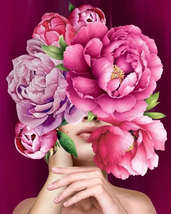 Diamond Painting Foglie Nero Oro 40x50 cm Painting Diamond 5D Fiori Puzzle con Diamanti Fiori Grande Ornamenti Casa Moderna Decorazione Murale Moderna Dipingere con i Numeri Adulti con Diamanti