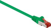 S/FTP CAT6 Gigabit netwerkkabel / groen - LSZH - 2 meter