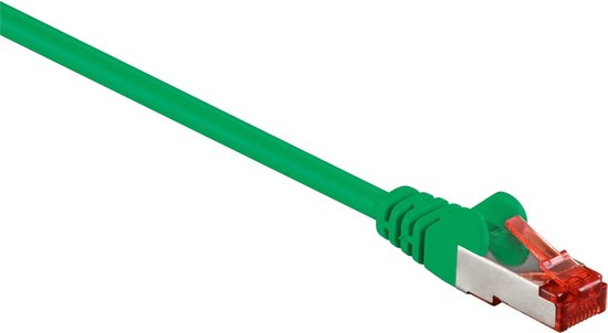 S/FTP CAT6 Gigabit netwerkkabel / groen - LSZH - 30 meter