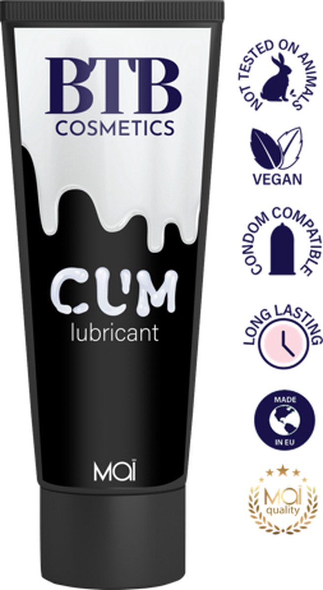 BTB Cosmetics presents Vegan Cum Glijmiddel 100 ml