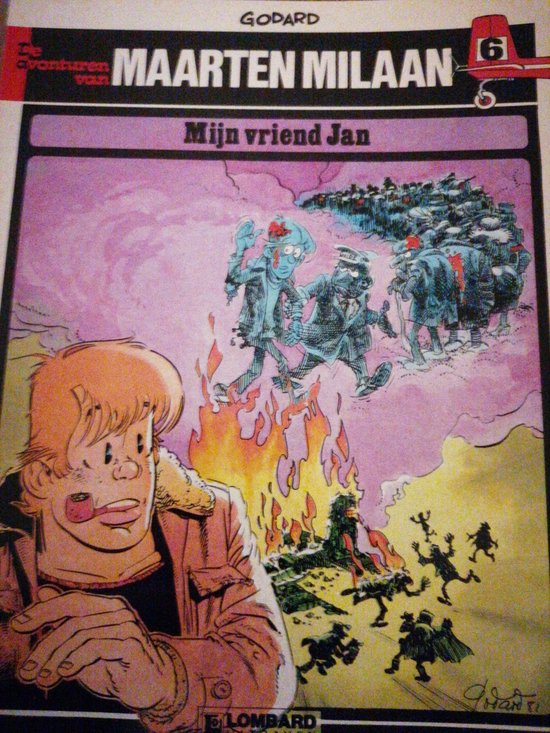 9789064213427 - Maarten Milaan no 6 - Mijn vriend Jan (strip door Godard)