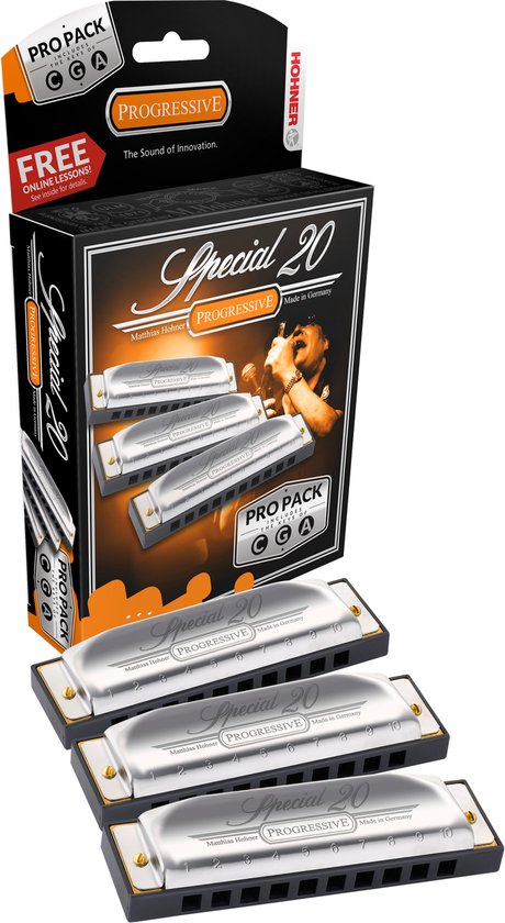 Hohner Special 20 3-pack avec tonalités ACG - rapport qualité prix - bien  démarrer -... | bol