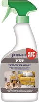 Edialux Indoor Wash off 500ml - reinigt en neutraliseert vlekken van uitwerpselen van honden en katten