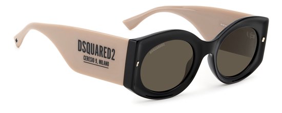 DSQUARED2 Zonnebril (D20071/S) Volwassenen Multi Volledig omrand — afbeelding 2