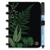 GreenStory - GreenBook Uitwisbaar Notitieboek - Herbruikbaar Notitieboek - Notitieblok - A6 - Lijn & Blanco
