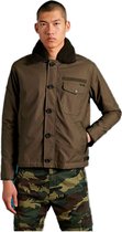 SUPERDRY Waxed Field Deck Jasje Mannen Groen - Maat M