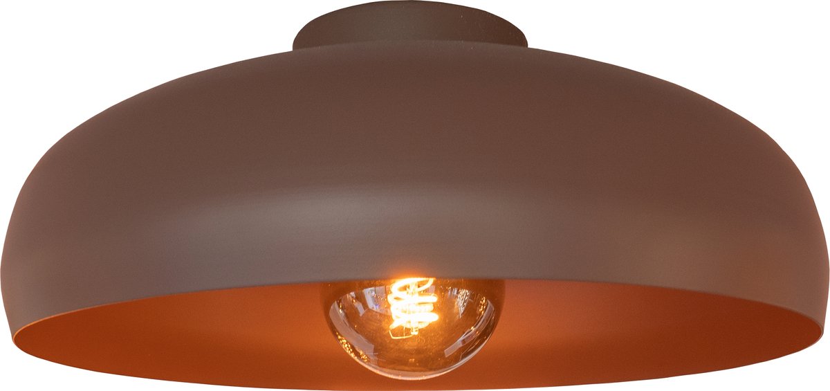 EGLO Mogano Plafondlamp - E27 - Ø 40 cm - Mokka