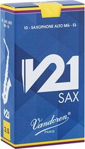 Vandoren Alt Saxofoon V21 Rieten - 10 Stuks Verpakking - Dikte 3.5