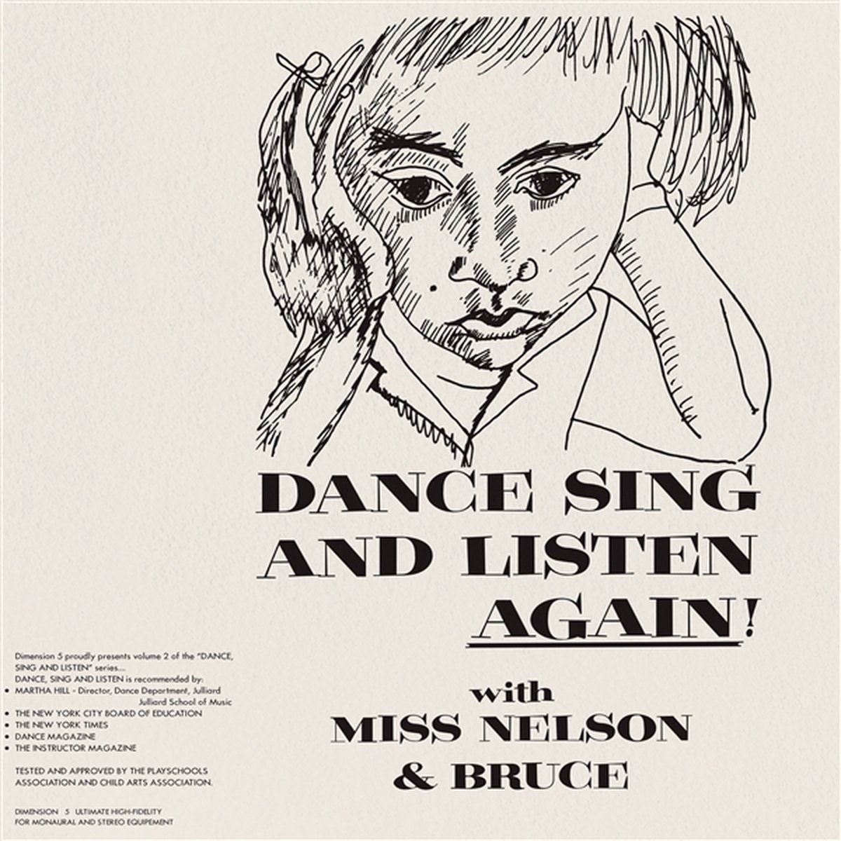 Miss Nelson & Bruce Haack - Dance Sing And Listen Again! (LP)