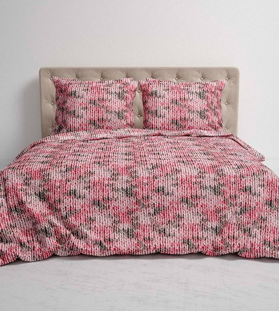 Heckett & Lane Colemy - Dekbedovertrek - Tweepersoons - 200x220 cm - Pink