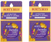 BURT'S BEES - Lip Butter Lavender & Honey - 2 Pak
